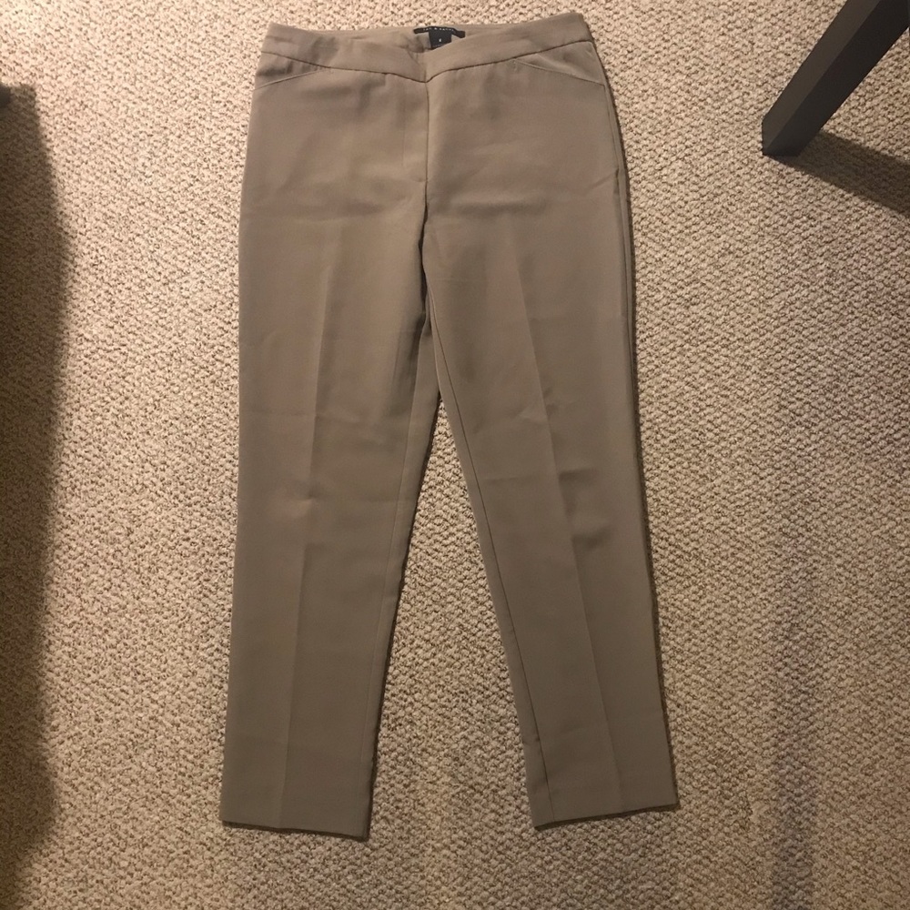 Zac and Rachel Trousers Tan with Pockets